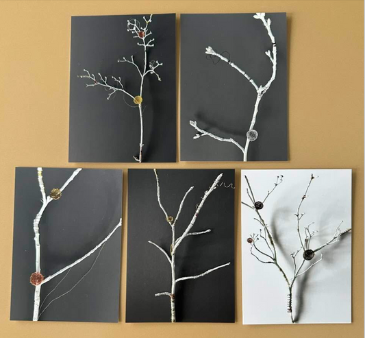 MY LOVELIES, 5-postcard set