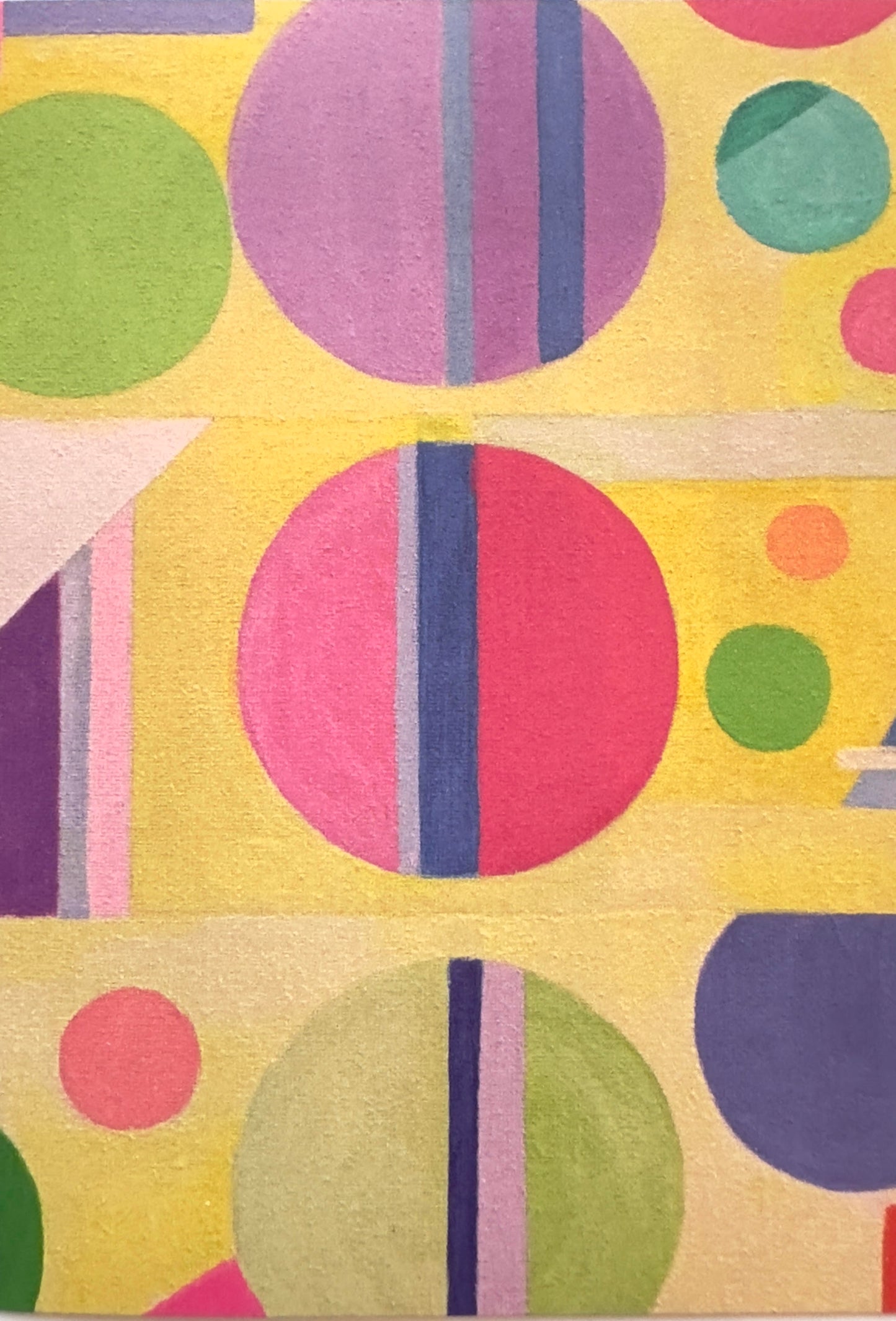 CIRCLES & SQUARES, 5 greeting cards/set