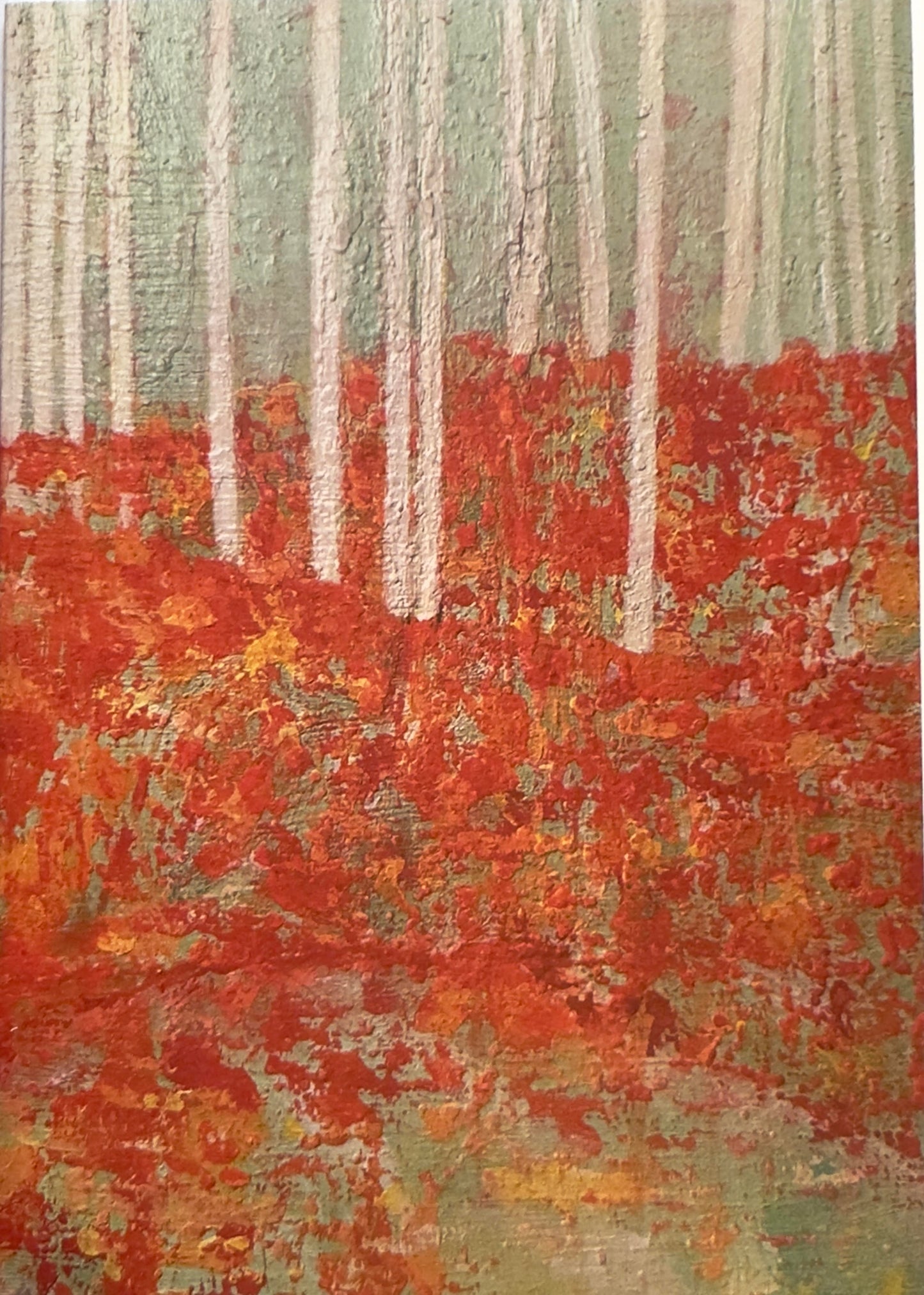 TREES & TREES, 5 greeting cards/set