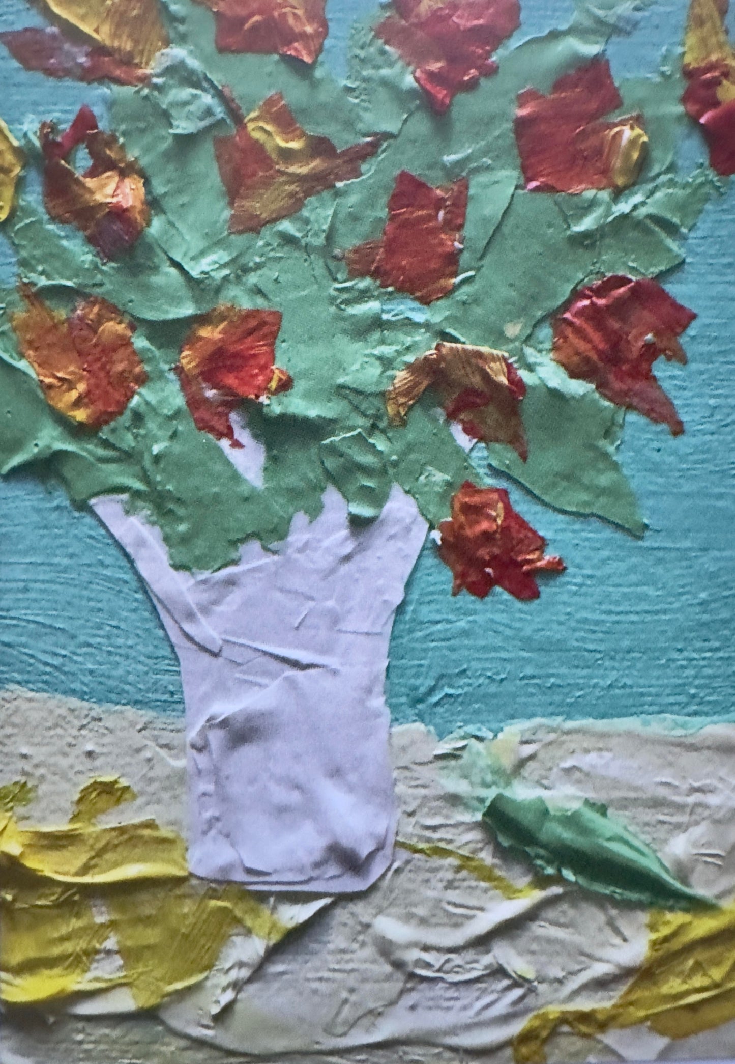 FLOWERS & VASES, 5 greeting cards/set